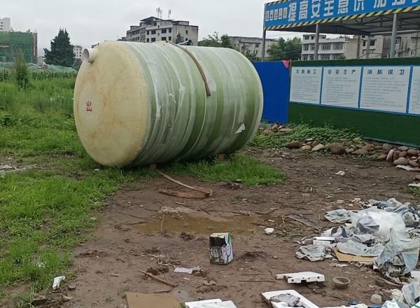 濮阳遂宁船山区10立方玻璃钢化粪池项目